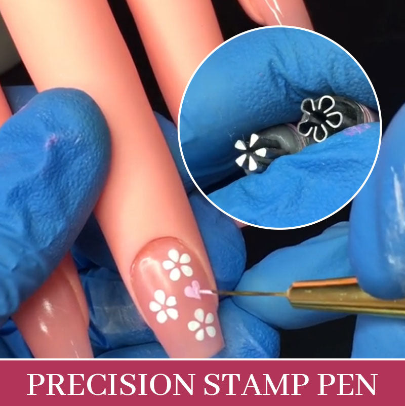 🔥49% Rabatt am letzten Tag🌟 Nail Art Stamp Pen