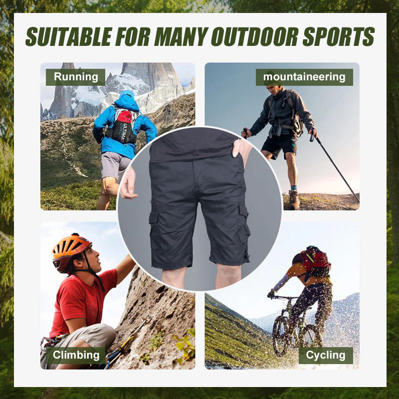 🏃‍♂️ Outdoor-Mehrtaschenshorts